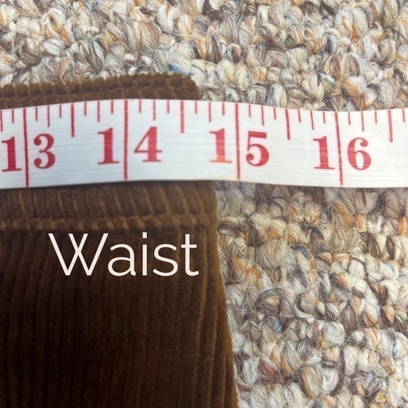 Blue Spice Brown Corduroy Mini Skirt Size 5 - Picture 4 of 5